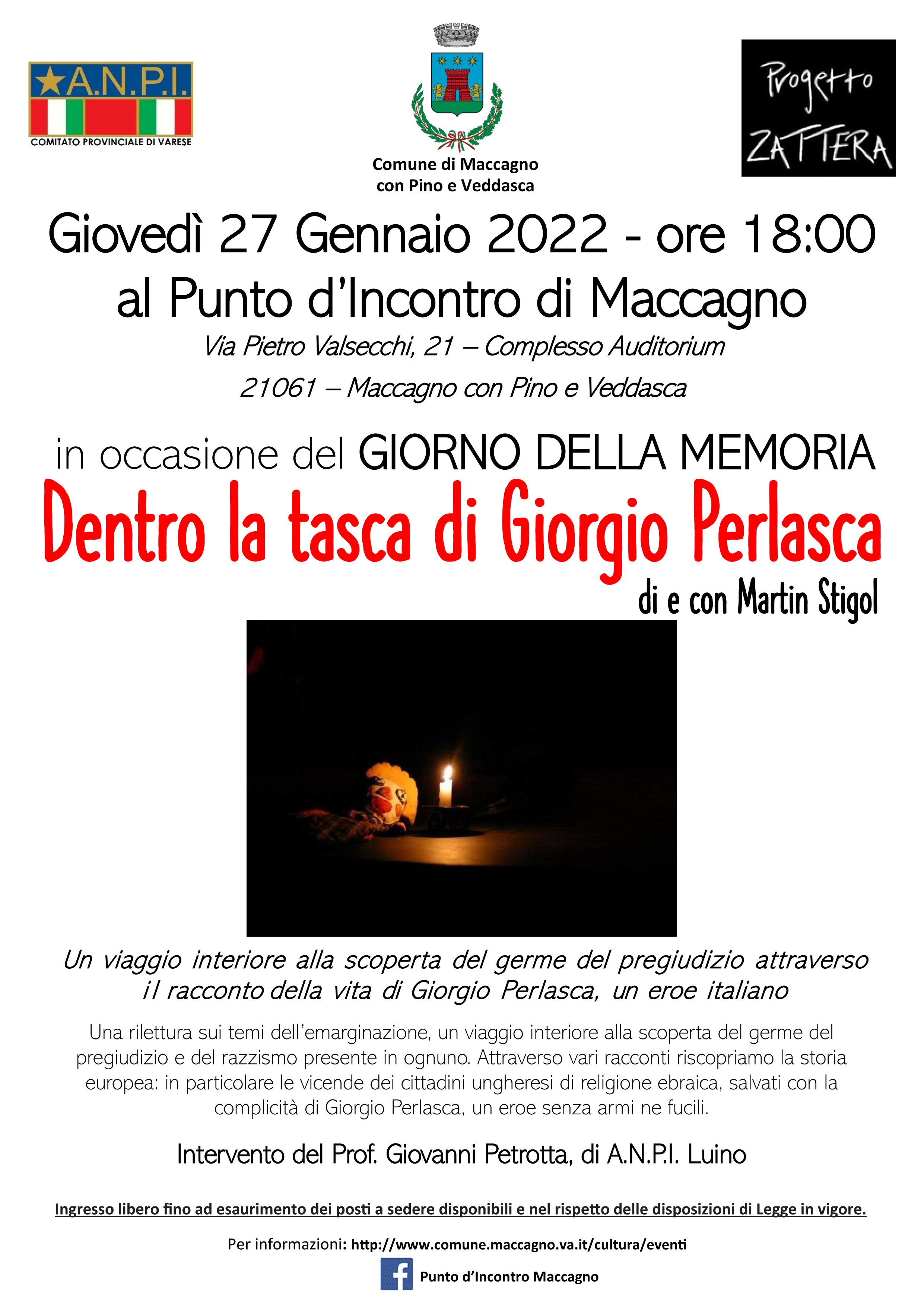 Giorgio Perlasca nel “Giorno della Memoria”