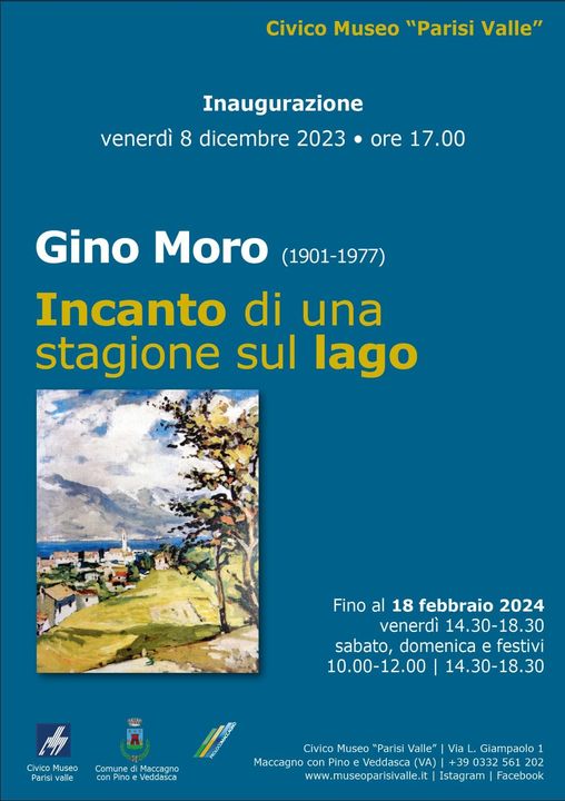 Inaugurazione della Mostra di Gino Moro (1901-1977) 