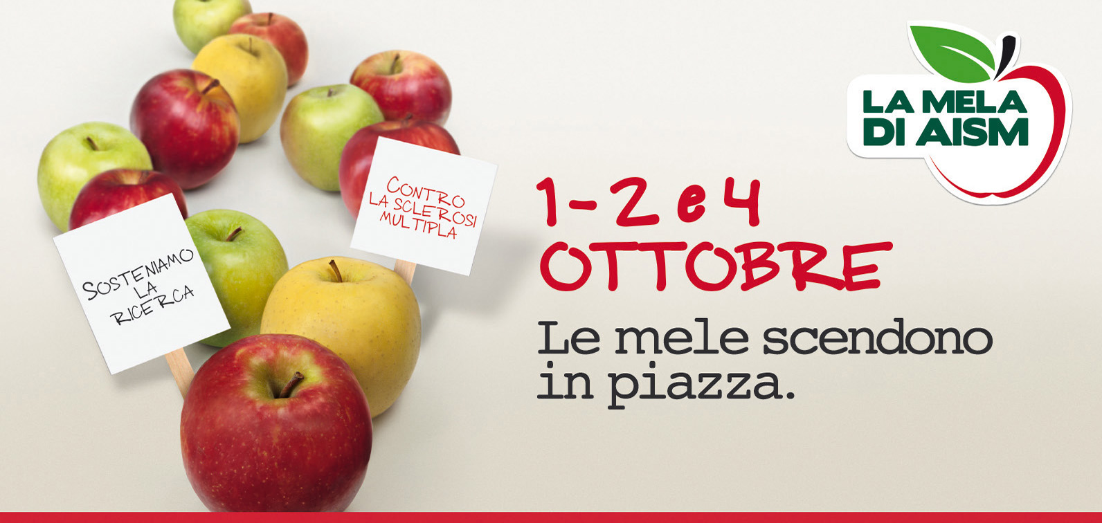 L’Aism in piazza per la ricerca
