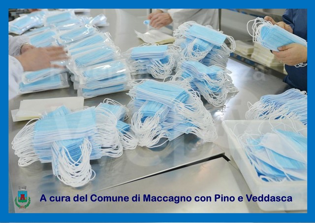 Emergenza "Coronavirus" - Distribuzione mascherine chirurgiche alle famiglie